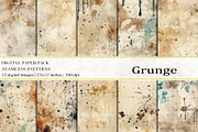 Grunge Digital Papers, a Pattern Graphic by BonaDesigns (Thumbnail 1 of 4)