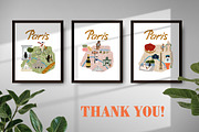Paris - Illustrations and Objects, a Food Illustration by Biso Studio (Thumbnail 12 of 12)
