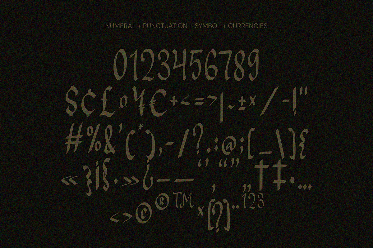 Comero Baroque, a Blackletter Font by Enxyclo Studio (Photo 13 of 15)