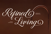 Fairydate - Luxury Script, a Script Font by Bale Type (Thumbnail 3 of 9)