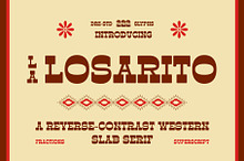 La Losarito – Reverse Contrast Weste