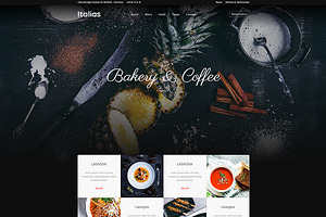 Italias - Restaurant WordPress Theme