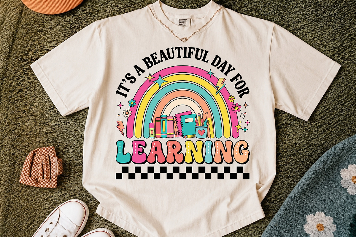 It's a Beautiful Day for Learning, an Education Illustration by Libby Wishes (Photo 2 of 4)