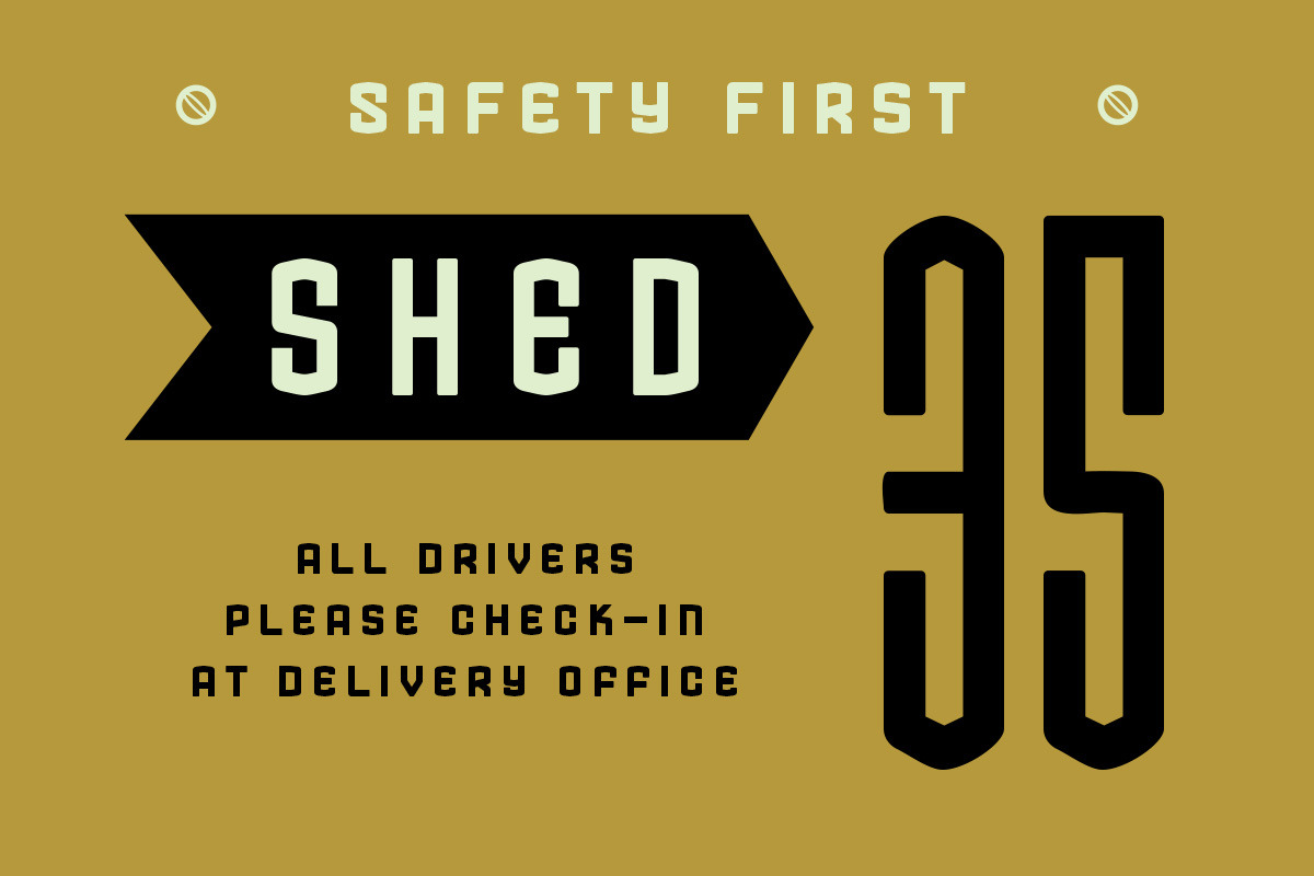 Hard Grind Industrial Font Set, a Sans Serif Font by Price Foundry (Photo 7 of 15)
