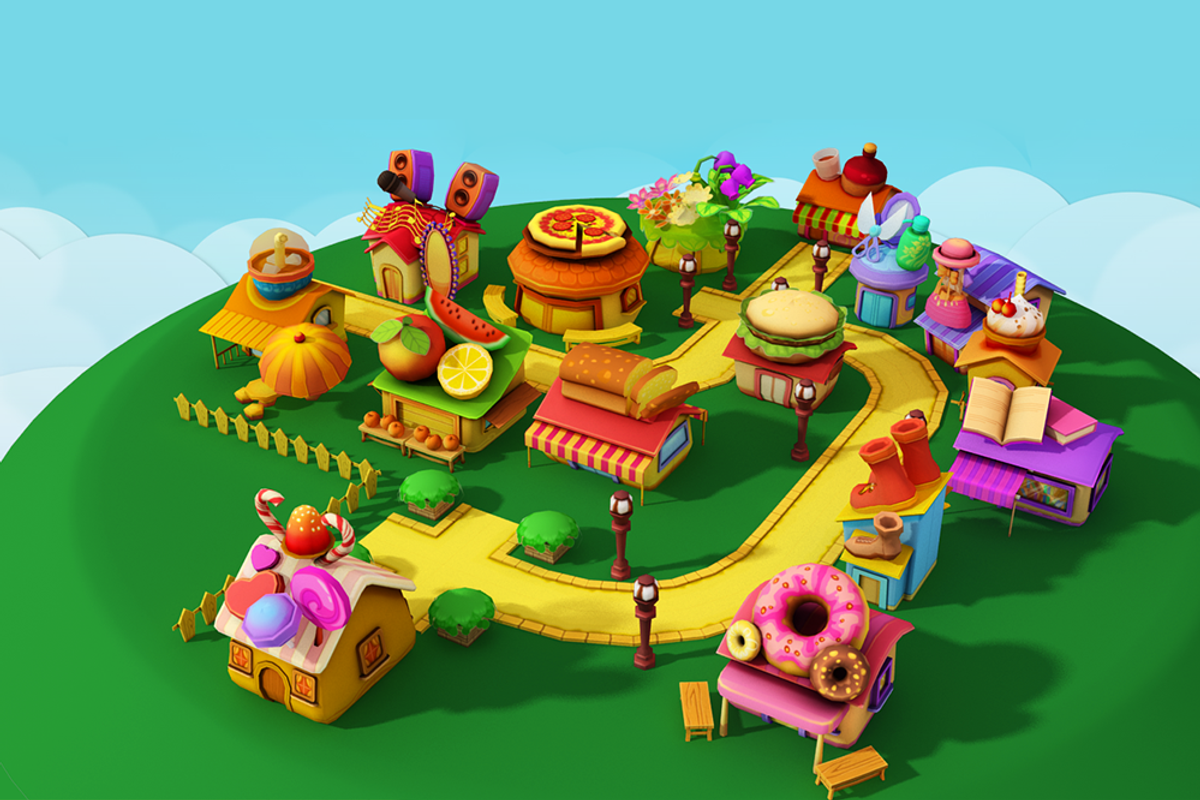 Cartoon Shop, an Architecture 3D Model by Souchenki (Photo 3 of 21)