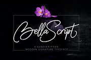 bella script, a Script Font by joelmaker (Thumbnail 2 of 11)