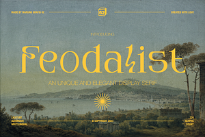 Feodalist - Elegant Display Serif