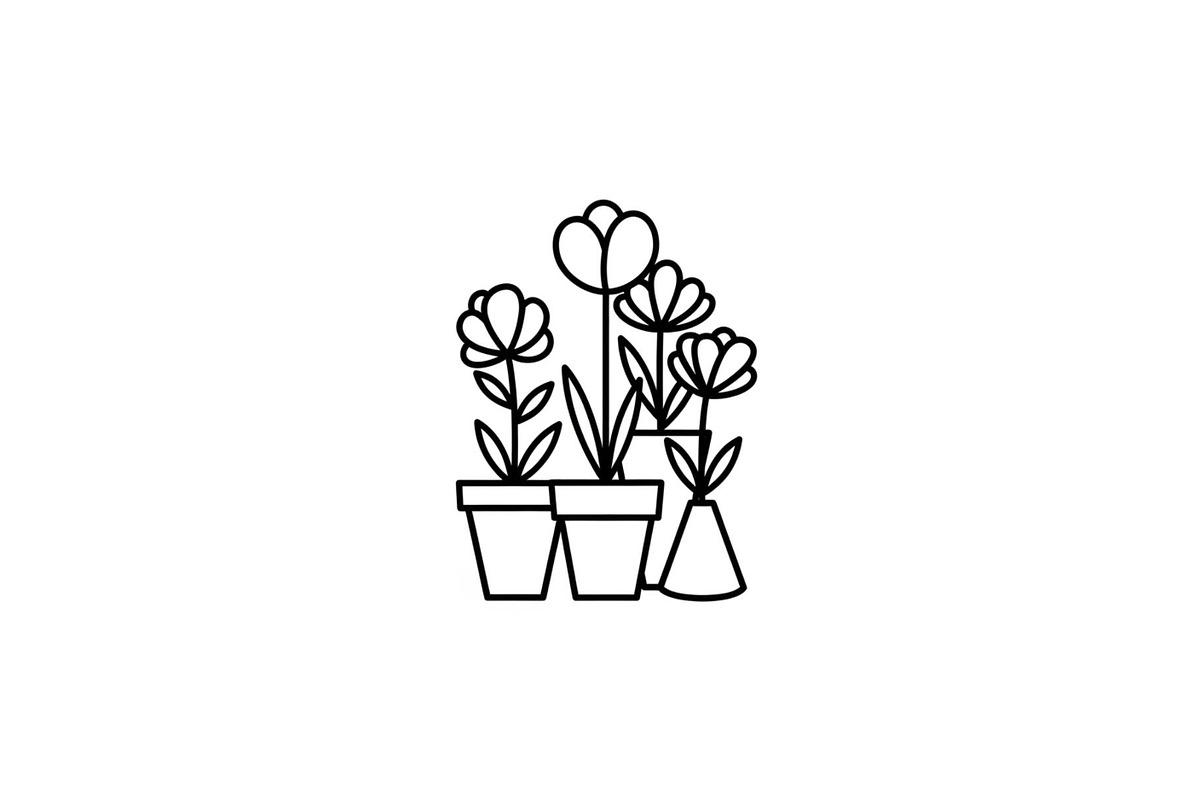 Flower Pot Silhouette Vector Bundle, an Illustration by jahid234 (Photo 16 of 49)