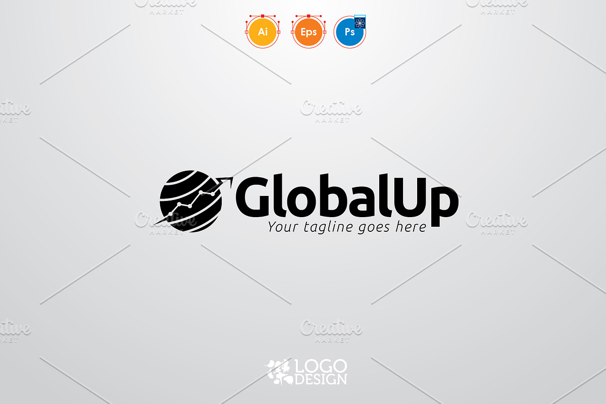 Global Up, a Branding & Logo Template by KitCreativeStudio2 (Photo 5 of 5)