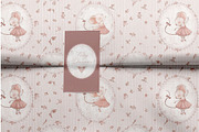 Tiny Dancer Cute Seamless Pattern, a Pattern Graphic by MouseGrey (Thumbnail 2 of 11)