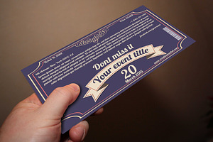 Multipurpose Retro Ticket