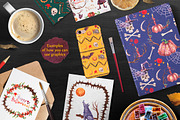 Watercolor set Happy Halloween, an Illustration by AnnieDove (Thumbnail 8 of 8)