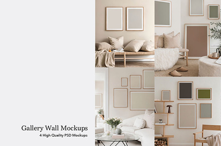 Frame Mockup Gallery Wall Bundle