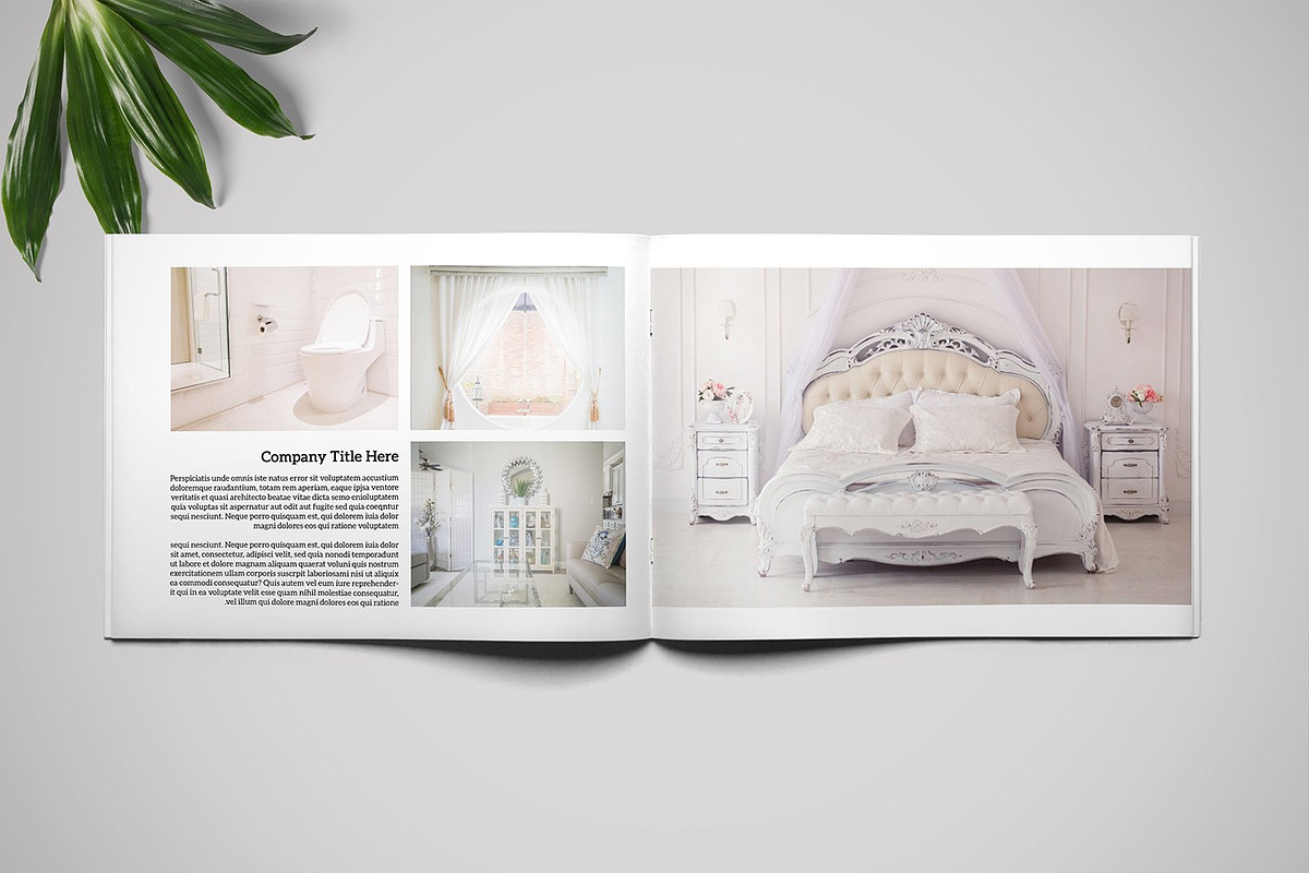 Interior Design Brochure Template, a Brochure Template by Template Shop (Photo 6 of 10)