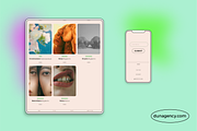 Squarespace Fluid Template: ASTRO ⓪, a Squarespace Template by dunagency (Thumbnail 4 of 9)