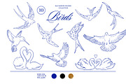 +420 Barbara Vintage Line Art Set, a Decorative Illustration by NassyArt (Thumbnail 19 of 29)