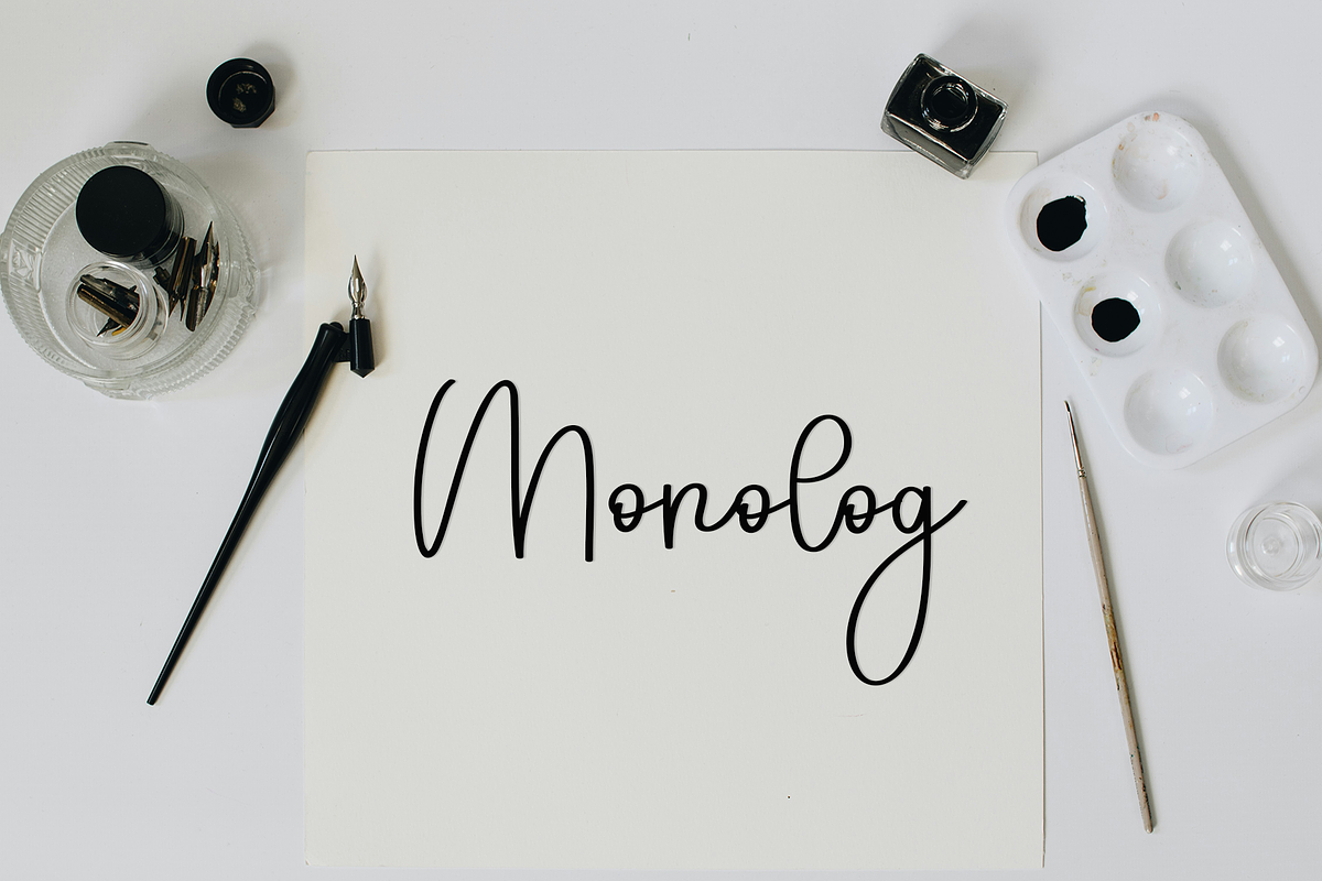 Handmade Calligraphy, a Handwritten Font by FreshTypeINK (Photo 6 of 8)