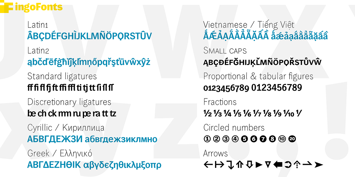 Wendelin Pro, a Sans Serif Font by ingoFonts (Photo 6 of 10)