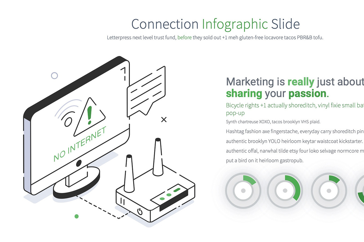 Connection PowerPoint Slides, a Presentation Template by Pulsecolor