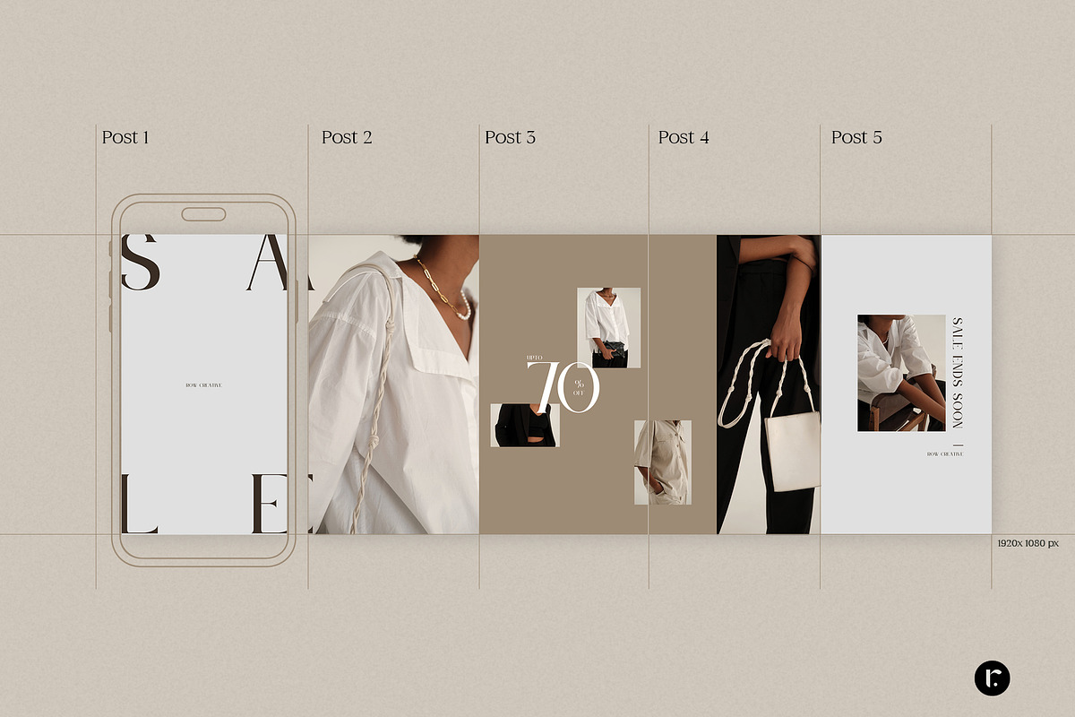 Minimal Instagram Carousel, a Social Media Template by Row Creative (Photo 4 of 11)