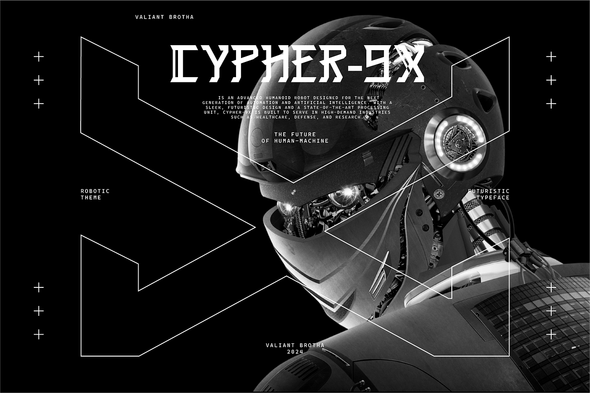 VB LejitVybz - Futuristic Font, a Sans Serif Font by VALIANTBROTHA (Photo 6 of 10)