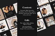 Elegant Instagram Templates | Canva, a Social Media Template by Studio DigiCraft (Thumbnail 3 of 7)