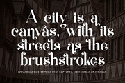 Megifin Beautiful Ligature Serif, a Serif Font by Alfinart (Thumbnail 2 of 10)