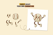 Retro Cartoon School Characters, an Education Illustration by Nadezhda Mikhailova (Thumbnail 6 of 9)