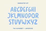 Blue Oasis - Handwritten Font, a Handwritten Font by ariodsgn (Thumbnail 2 of 10)