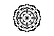 Black White Mandala Illustration Set, a Decorative Illustration by NJ Himel (Thumbnail 101 of 101)