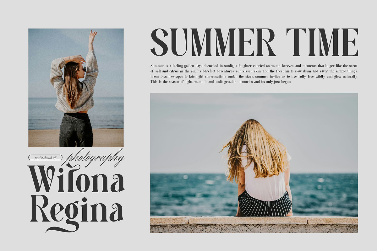 Afira || Modern Serif Font, a Serif Font by Ermedia Studio (Photo 6 of 10)