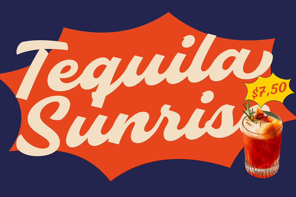 Slideback | Bold & Stylish Script, a Script Font by Glowtype (Photo 3 of 15)
