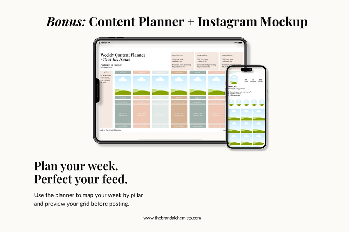 Modern Alchemist Instagram Templates, a Social Media Template by The Brand Alchemists (Photo 12 of 13)