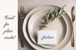 Jillian Wedding Calligraphy Font