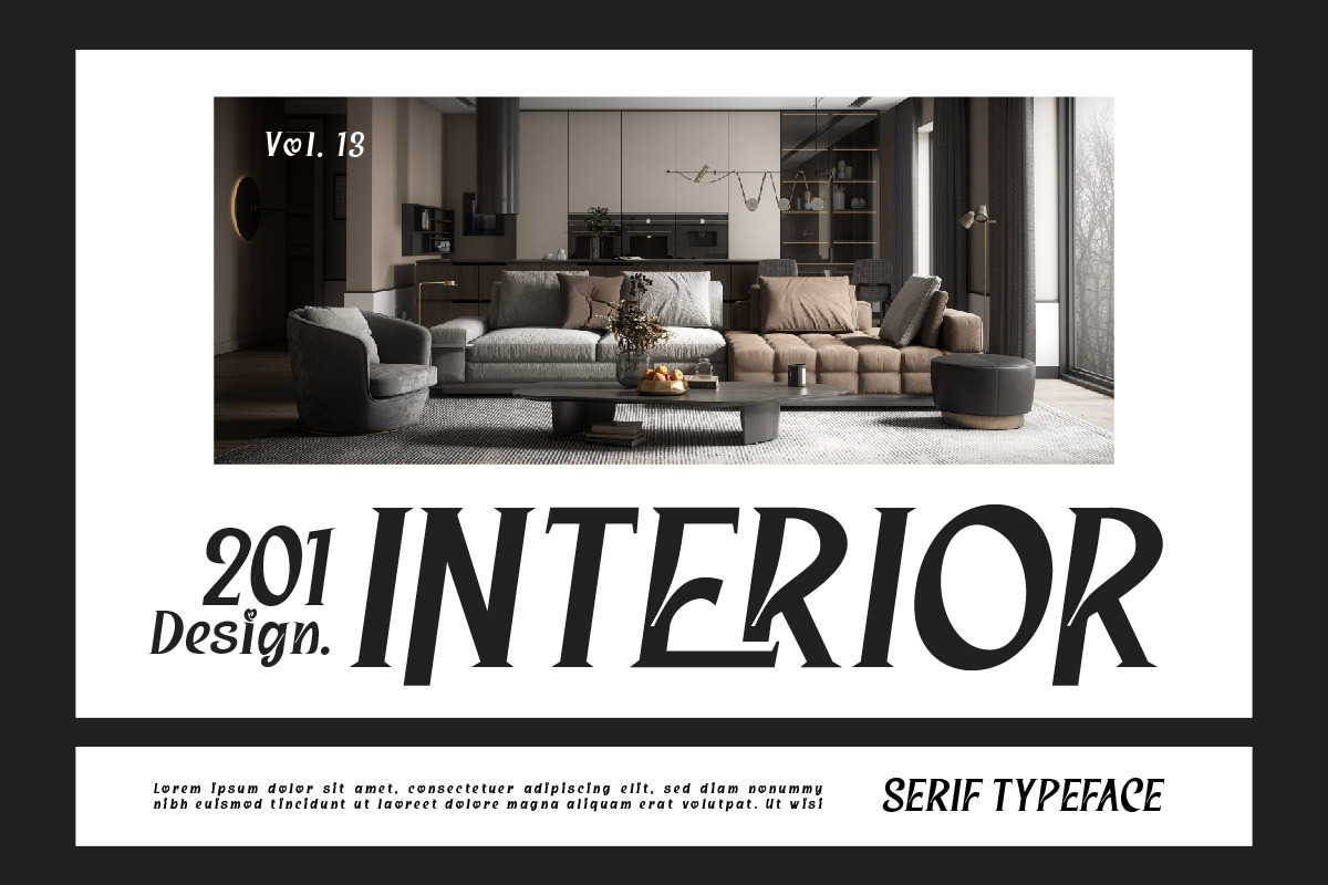 Saigren - Serif Display Font, a Serif Font by twinstd (Photo 4 of 10)