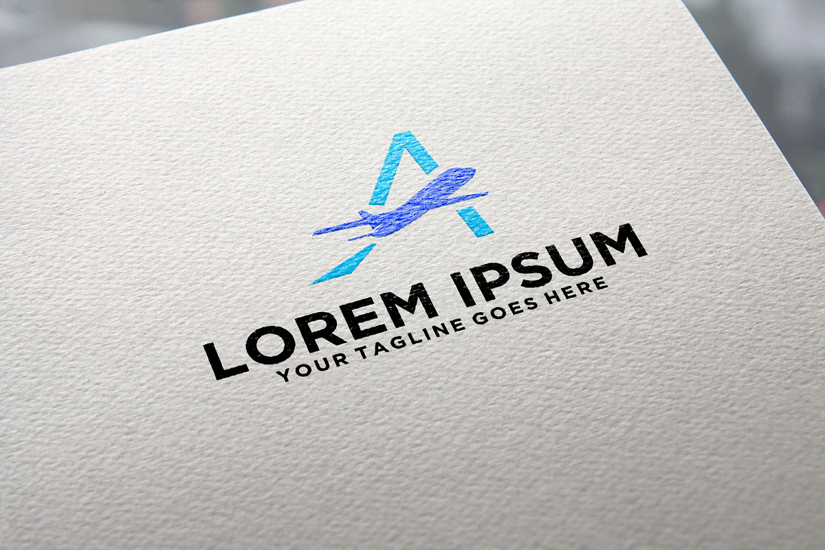 Aviation School Airplane logo design, a Branding & Logo Template by REDVY CREATIVE (Photo 2 of 2)