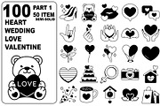LoveWeddingHeartValentine S-Solid100, a Solid Icon by MRPOR (Thumbnail 2 of 4)