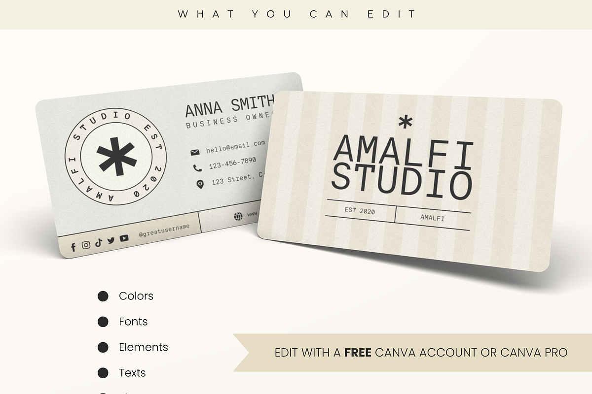 Canva Modern Branding Kit Template, a Branding & Logo Template by Branding Babe Co. (Photo 8 of 9)
