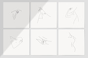 Flirt. Line Art Female Body, a Person Illustration by AnMark (Thumbnail 2 of 10)