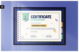 Fun Creative Kids Theme Certificate