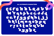 Cheery Buds – Playful Bubble Display, a Sans Serif Font by Unicode Studio (Thumbnail 10 of 10)