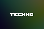 Qborga - Techno Font, a Sans Serif Font by Iqsiart Studio (Thumbnail 2 of 6)