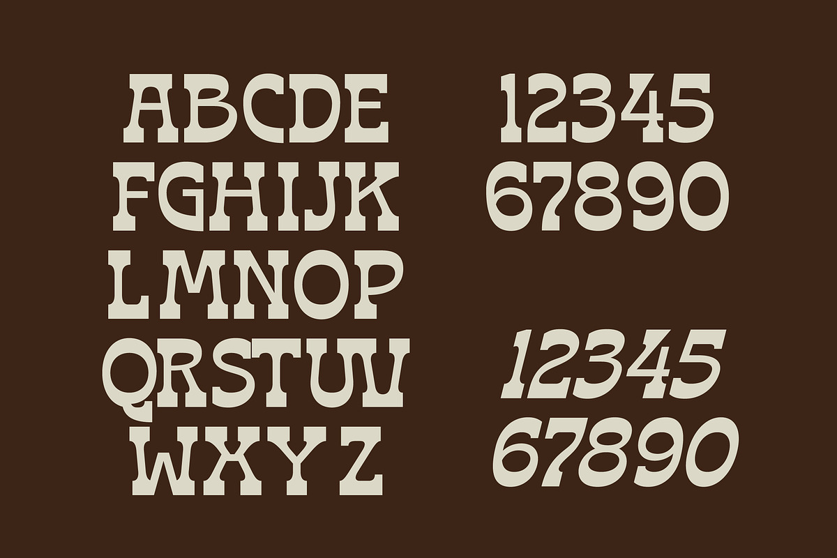 Bring Horse Western Slab Serif, a Slab Serif Font by timelesstype.co (Photo 7 of 20)