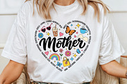 Retro Mothers Day, Mama Heart, Mom, a Seasonal Illustration by Sublimation Artist (Thumbnail 4 of 9)