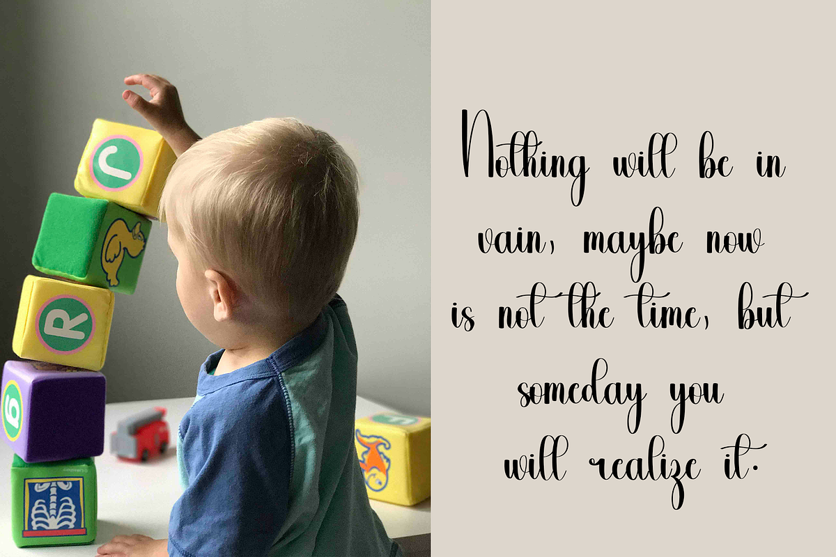 Baby School, a Handwritten Font by InermediaSTUDIO (Photo 2 of 8)