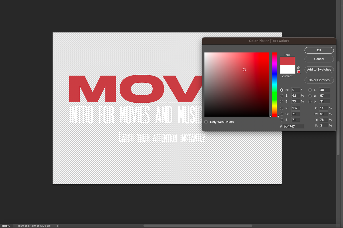 Movie Titles / Credits - Intro (PSD), a Design Template by Retouchlab (Photo 6 of 6)