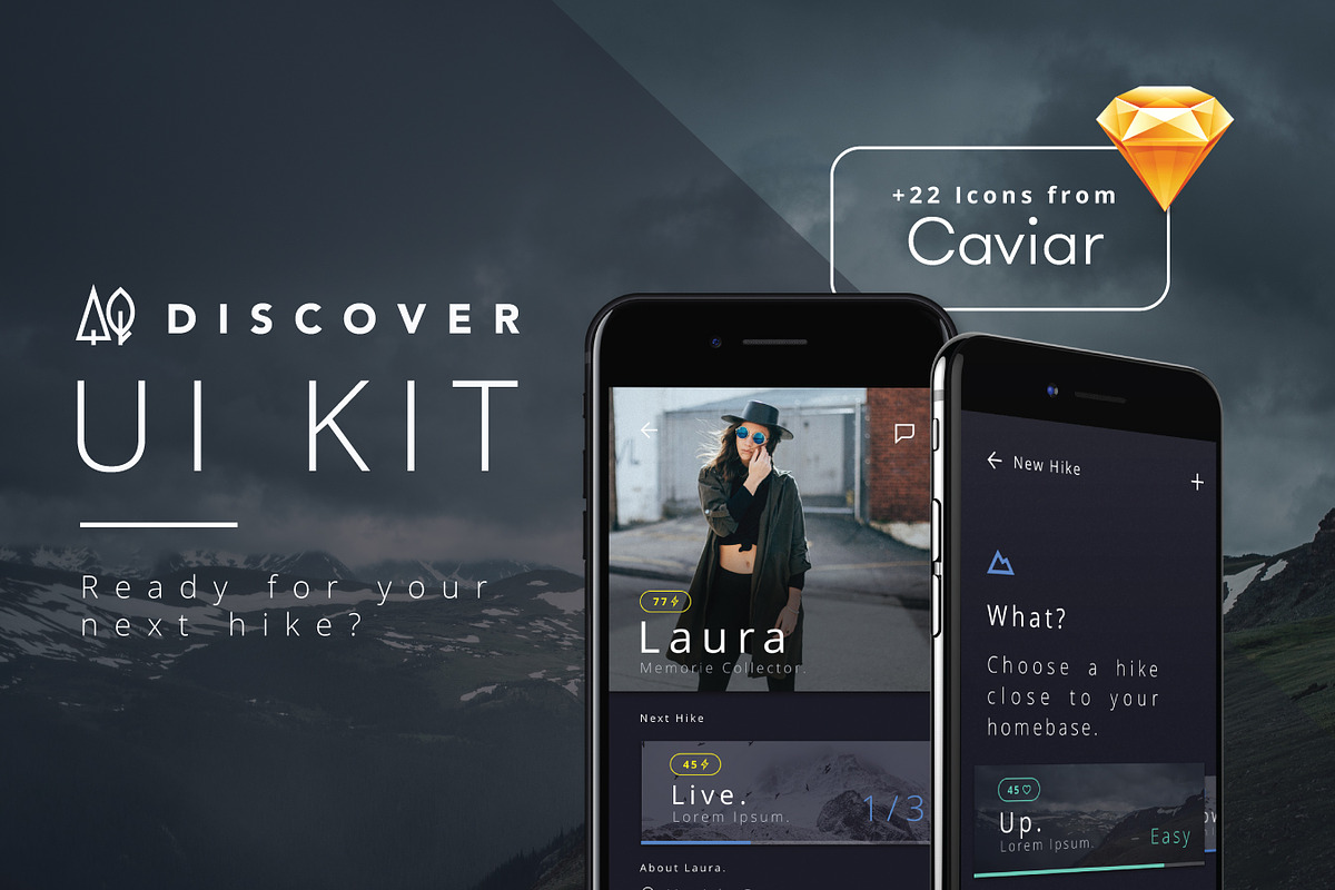 66% OFF - Discover UI Kit  iOS, an UI Kit Template by North&Nano (Photo 1 of 5)