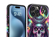 Rainbow Samurai Skull Armor, a Shirt Mockup by Vector Stall (Thumbnail 12 of 15)