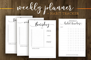 Basic Everyday Planner Printable