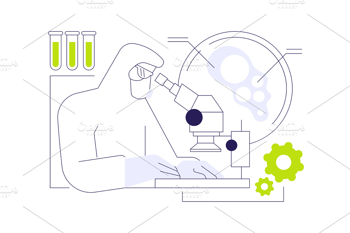 Conduct experiment with nano, an Illustration by Visual Generation